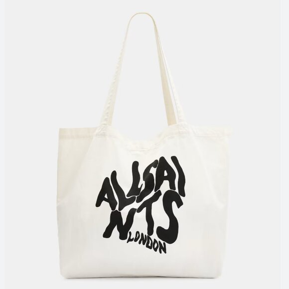 AllSaints "Orlando" LOGO Printed Tote Bag - Picture 1 of 4
